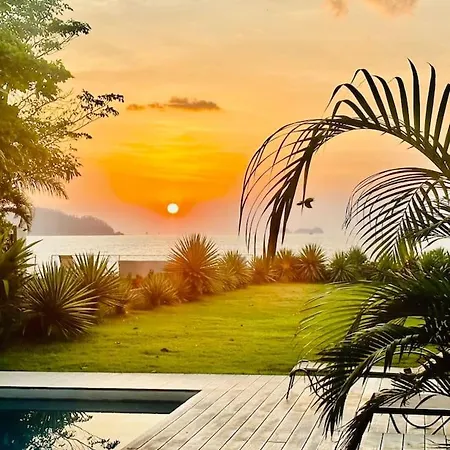 Gorgeous Beachfront Home In Playa Potrero